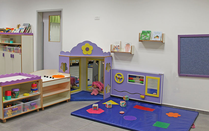 עיצוב פינה רכה לתינוקות