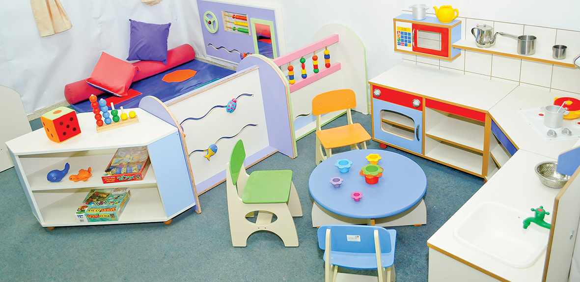 עיצוב מעונות יום, עיצוב גני ילדים